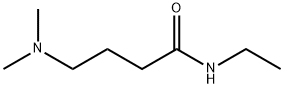 Butanamide, 4-(dimethylamino)-N-ethyl- (9CI) Structure