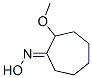 Cycloheptanone, 2-methoxy-, oxime (9CI) Structure