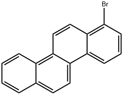 1-Bromochrysene Structure