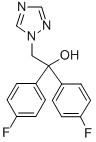 1,1-ビス(4-フルオロフェニル)-2-(1H-1,2,4-トリアゾール-1-イル)エタノール 化学構造式