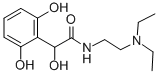 N-(2-diethylaminoethyl)-2',6'-mandeloxylidide Struktur