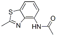 Benzothiazole, 4-acetamido-2-methyl- (7CI,8CI) 化学構造式