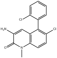 aminoquinolone 化学構造式