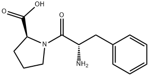 1-(L-フェニルアラニル)-L-プロリン 化学構造式