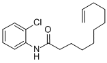 N-(2-Chlorophenyl)-10-undecenamide 化学構造式