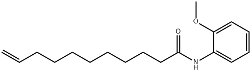 o-Methoxyphenylundecylenanilide,76691-46-8,结构式