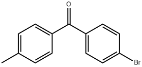 4-ブロモ-4'-メチルベンゾフェノン 化学構造式