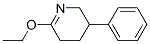 Pyridine, 6-ethoxy-2,3,4,5-tetrahydro-3-phenyl- (9CI) Structure