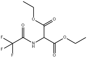 DIETHYL 2-(2,2,2-TRIFLUOROACETAMIDO)MALONATE Structure