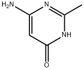 4-氨基-6-羟基-2-甲基嘧啶, 767-16-8, 结构式