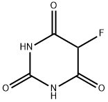 5-氟嘧啶-2,4,6-三醇 结构式