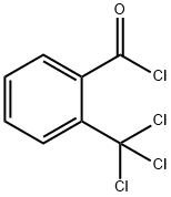 (trichloromethyl)benzoyl chloride Structure