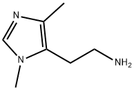1H-Imidazole-5-ethanamine,1,4-dimethyl-(9CI) Struktur