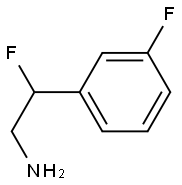 Benzeneethanamine, beta,3-difluoro- (9CI) 化学構造式