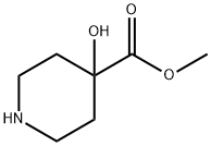 4-羟基哌啶-4-甲酸甲酯 结构式