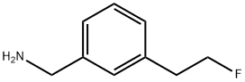 Benzenemethanamine, 3-(2-fluoroethyl)- (9CI) 结构式