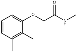 Acetamide, 2-(2,3-dimethylphenoxy)-N-methyl- (9CI) 化学構造式