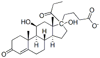 76738-96-0 (11beta,17alpha)-11,17-dihydroxy-17-(1-oxopropyl)androst-4-en-3-one 17-butyrate