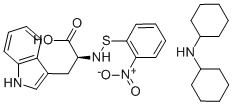 N-O-NITROPHENYLSULFENYL-L-TRYPTOPHAN DI(CYCLOHEXYL)AMMONIUM SALT Struktur