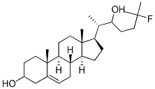 22-hydroxy-25-fluorocholesterol Structure