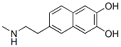 2,3-Naphthalenediol, 6-[2-(methylamino)ethyl]- (9CI) Structure