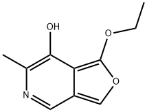 Furo[3,4-c]pyridin-7-ol, 1-ethoxy-6-methyl- (9CI) Struktur