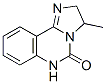 Imidazo[1,2-c]quinazolin-5(3H)-one, 2,6-dihydro-3-methyl- (9CI) 化学構造式