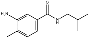 3-amino-N-isobutyl-4-methylbenzamide Structure