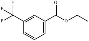 3-(トリフルオロメチル)安息香酸エチル 化学構造式