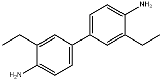 3,3'-ジエチルビフェニル-4,4'-ジアミン 化学構造式