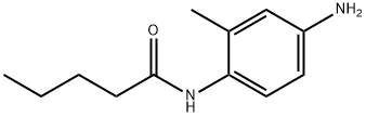 N-(4-amino-2-methylphenyl)pentanamide Struktur