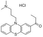 盐酸丙酰丙嗪,7681-67-6,结构式