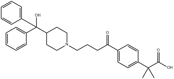 Fexofenadinone|4-((4-(4-羟基二苯甲基)-1-哌啶基)-1-氧代丁基)-A,A-二甲基苯乙酸