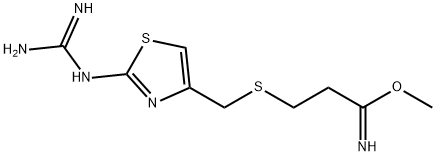 3-(((2-GUANIDINO-4-THIAZOLYL)METHYL)THIO)PROPANIMIDC ACID METHYL ESTER