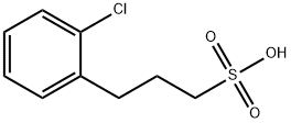 3-(2-Chloro-phenyl)-propane-1-sulfonic acid Structure