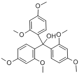 TRIS(2,4-DIMETHOXYPHENYL)METHANOL Struktur