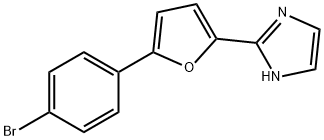 2-[5-(4-BROMO-PHENYL)-FURAN-2-YL]-1H-IMIDAZOLE Struktur