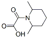 1-Piperidineacetic  acid,  2,6-dimethyl--alpha--oxo- Struktur