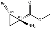 시클로프로판카르복실산,1-아미노-2-브로모-,메틸에스테르,트랜스-(9CI)