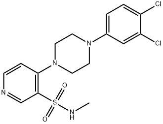 N-Methyl-4-[4-(3,4-dichlorophenyl)piperazin-1-yl]pyridine-3-sulfonamide|