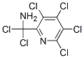 Aminohexachloro-2-picoline Structure