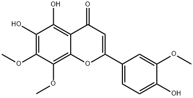 5,6-Dihydroxy-2-(4-hydroxy-3-methoxyphenyl)-7,8-dimethoxy-4H-1-benzopyran-4-one