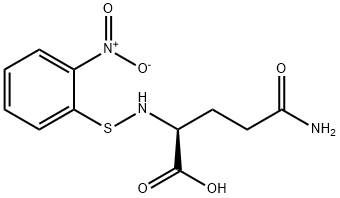 N2-[(2-ニトロフェニル)チオ]-L-グルタミン 化学構造式
