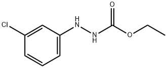 ethyl N-[(3-chlorophenyl)amino]carbamate Structure