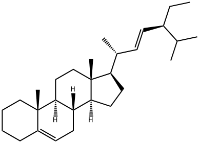 (24S)-ETHYLCHOLEST-5,22-DIENE,76879-05-5,结构式