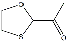Ethanone, 1-(1,3-oxathiolan-2-yl)- (9CI) Struktur