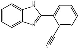 2-(1H-苯并[D]咪唑-2-基)苄腈, 76889-76-4, 结构式