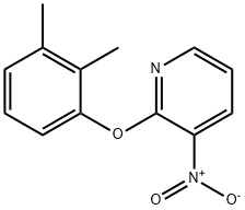 2-(2,3-DIMETHYLPHENOXY)-3-NITROPYRIDINE Struktur