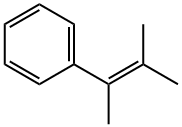 2-フェニル-3-メチル-2-ブテン 化学構造式