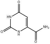 4-PyriMidinecarboxaMide, 1,2,3,6-tetrahydro-2,6-dioxo-, 769-97-1, 结构式